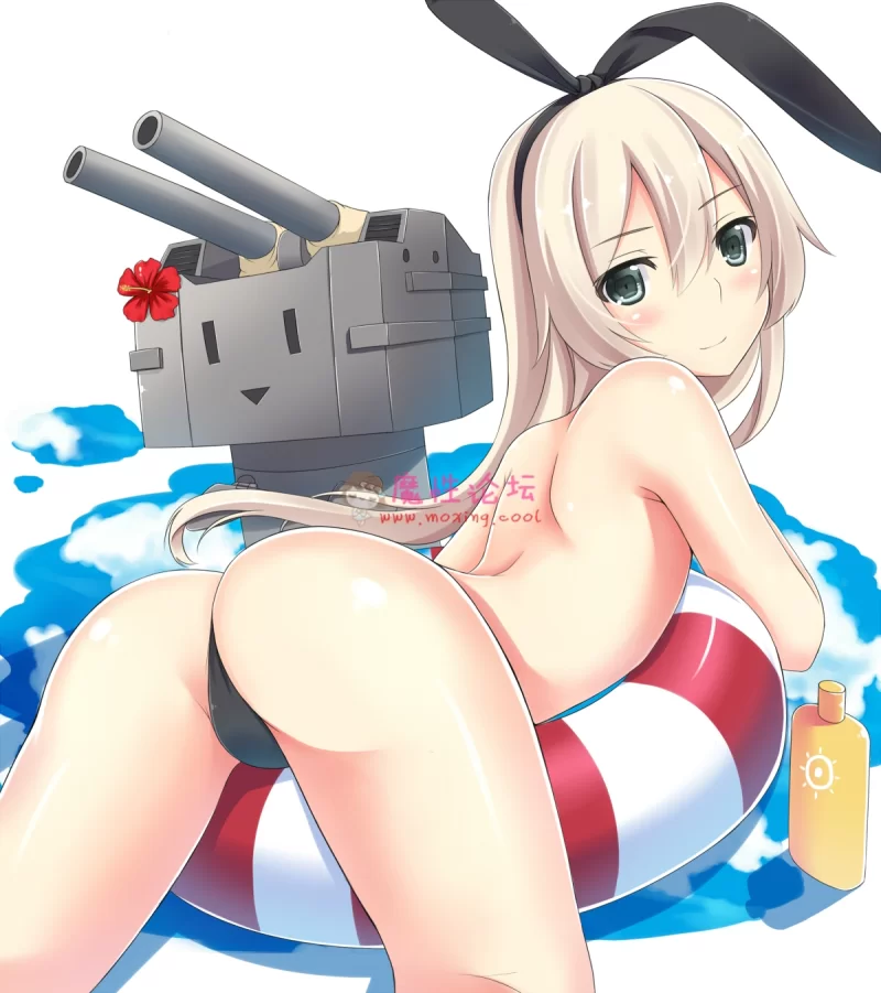 262242 ass kantai_collection mizunashi_kenichi rensouhou-chan shimakaze_(kancoll.jpg